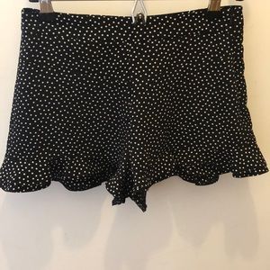 Polka dot shorts
